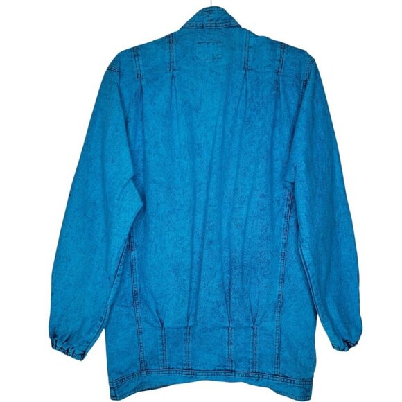 VTG 80s Sundance Size S/M Denim Jacket Skirt Set Acid Wash Country Western Long - Picture 7 of 15